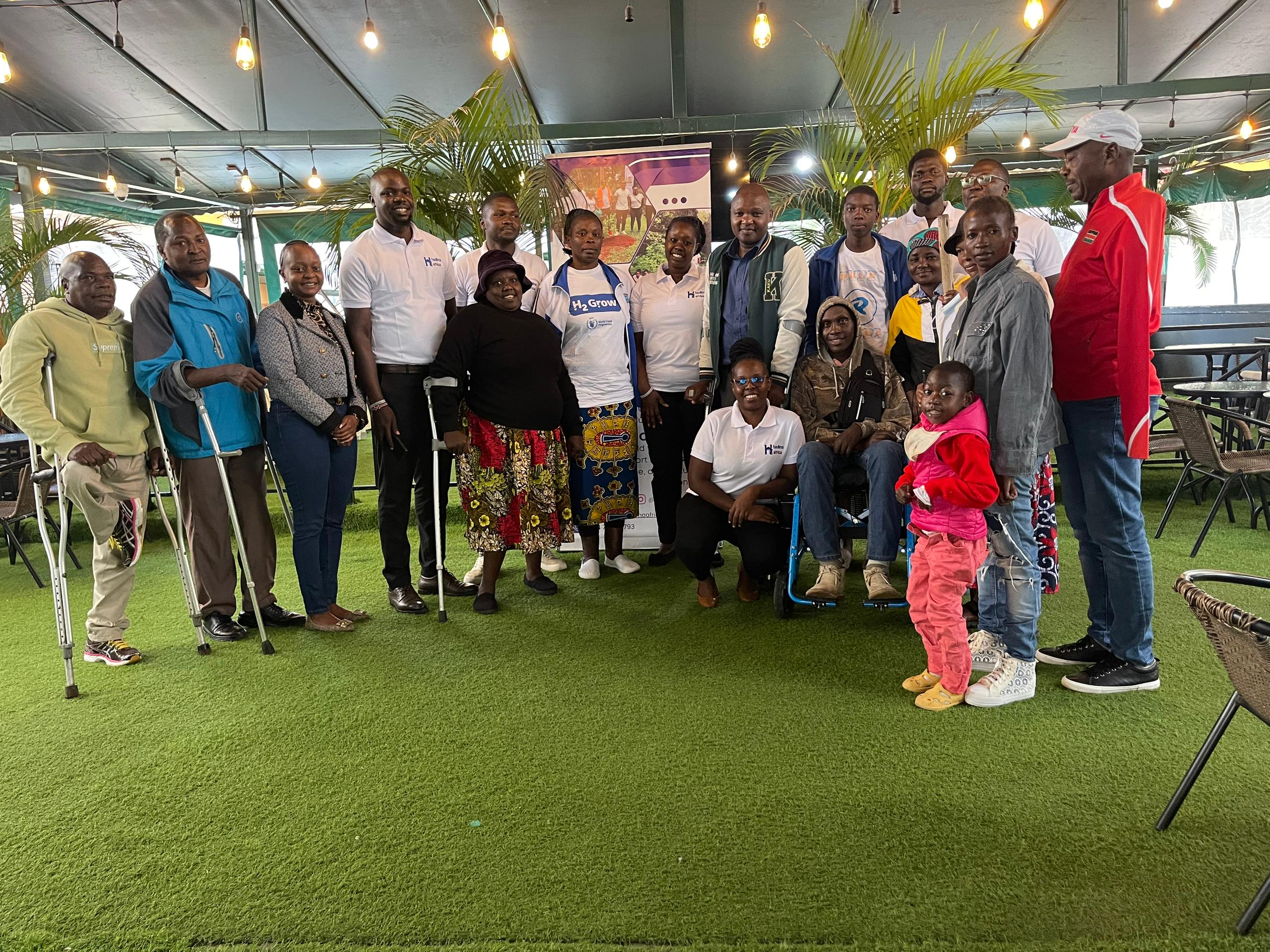 HADIMA team working with community